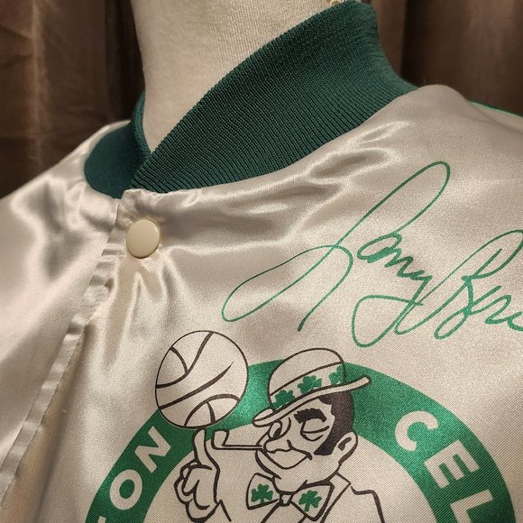 Chalk Line Jackets & Coats Mens Vintage Larry Bird Nba Boston Celtics Chalk Line Bomber